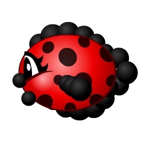 Red Polka Dot Bubblebaby